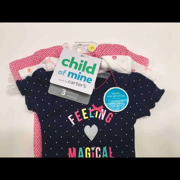 Premie 3pk Onesies- NWT - Picture 4 of 5